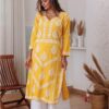 Women Embroidered Straight Kurta