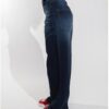 Unisex Mid wash baggy jeans