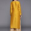 Mustard Women Tunic Back Side