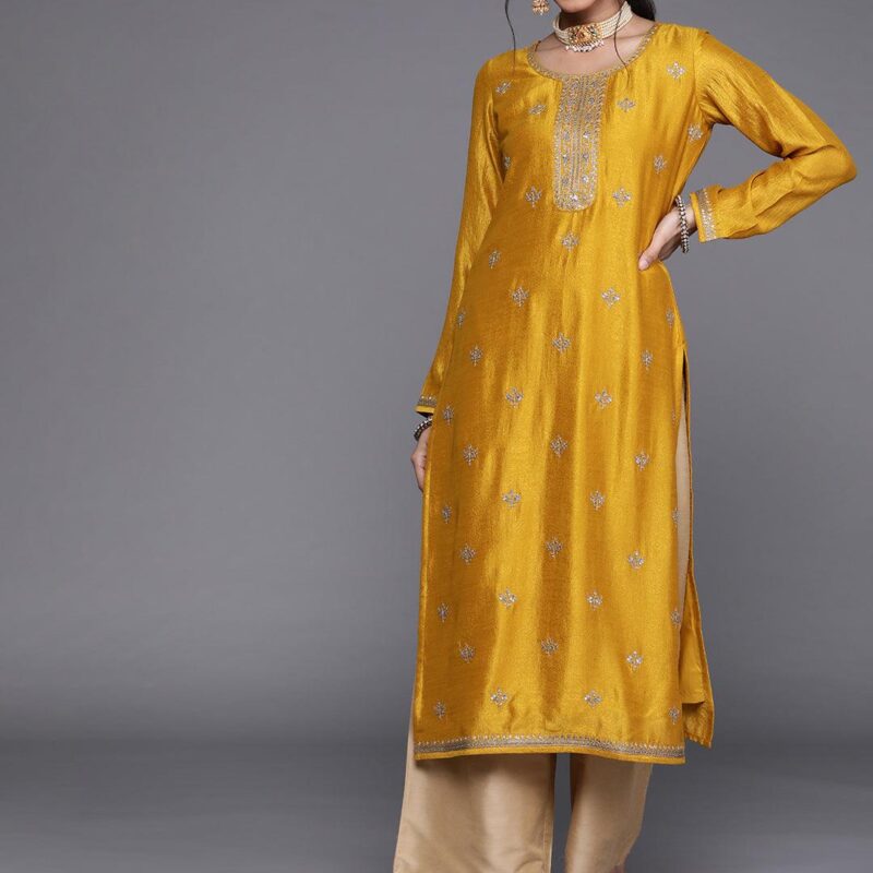 Mustard Women Tunic