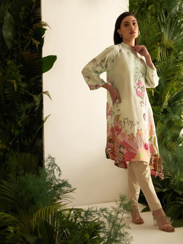 Starry Pista Kaftan Tunic Side Pose