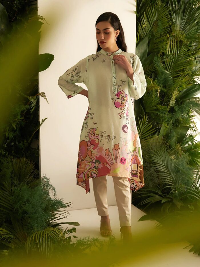 Starry Pista Kaftan Tunic