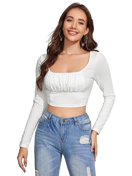 Solid Crop Top