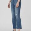 Cropped Flared Jeans