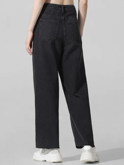 High Rise Wide Leg Jeans