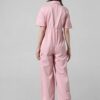 Pink Cargo Jumpsuit