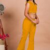 Cotton Adjustable Dori Crop Top Set