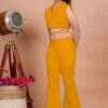 Cotton Adjustable Dori Crop Top Set