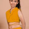 Cotton Adjustable Dori Crop Top Set